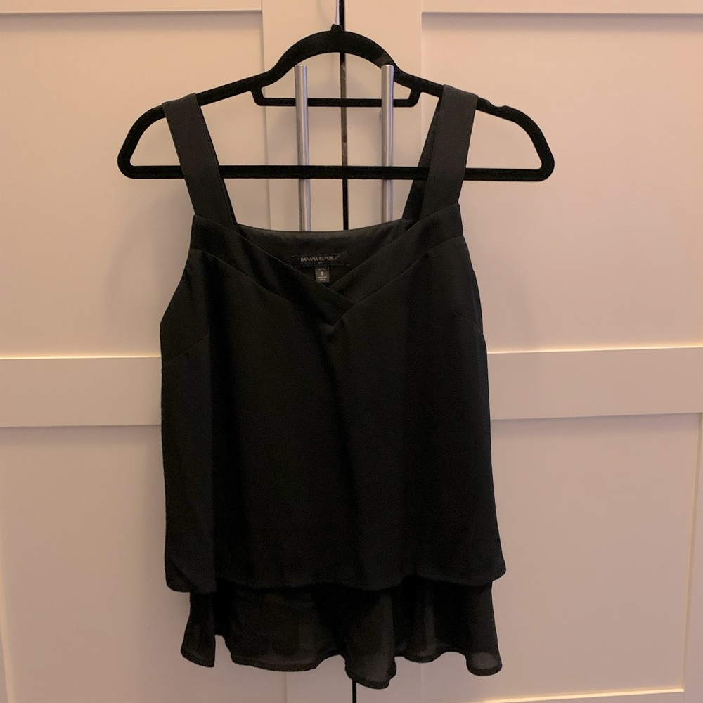 Banana Republic Black Top - Size Small Petite
